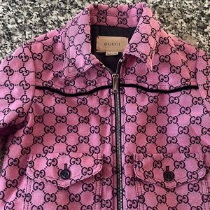 Gucci jacket for girls my daughter only wore it once.
